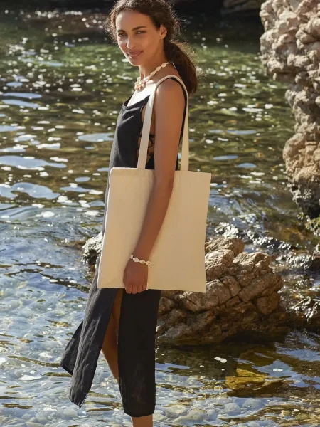 Shopper in tessuto misto riciclato Revive