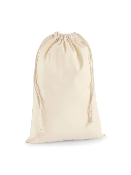 Sacchetti con chiusura a doppia coulisse Premium Cotton XL