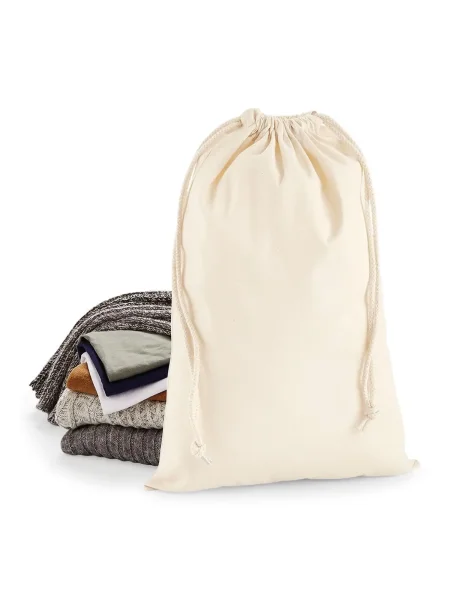 Sacchetti con chiusura a doppia coulisse Premium Cotton L
