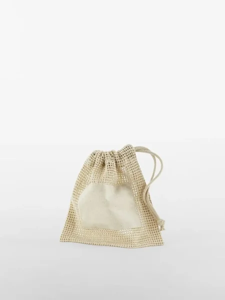 Sacca in cotone organico mesh taglia XS