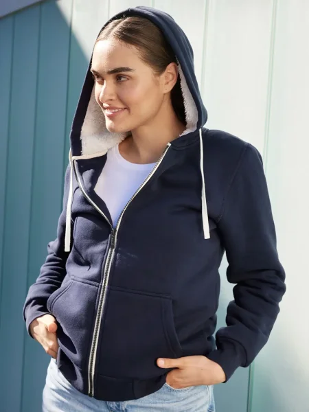 Felpa donna garzata 300 g/m² personalizzabile Daiber Ladies' Doubleface Jacket