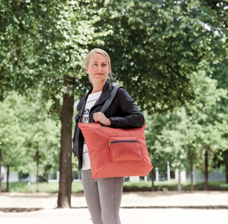 Ampia shopper in polietere SKY