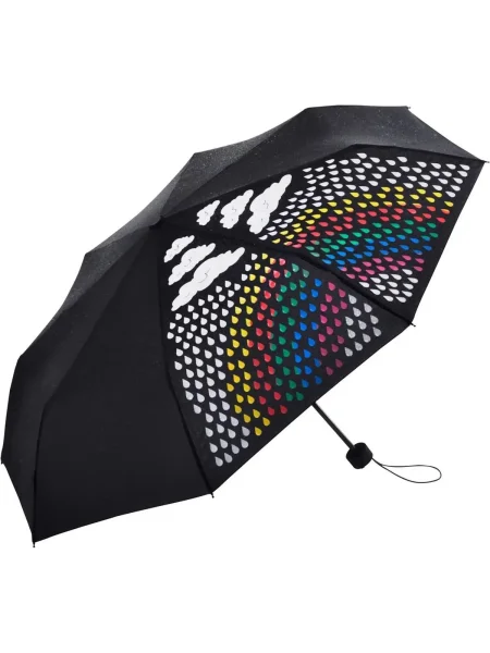 Ombrello con disegno su due spicchi Colormagic®