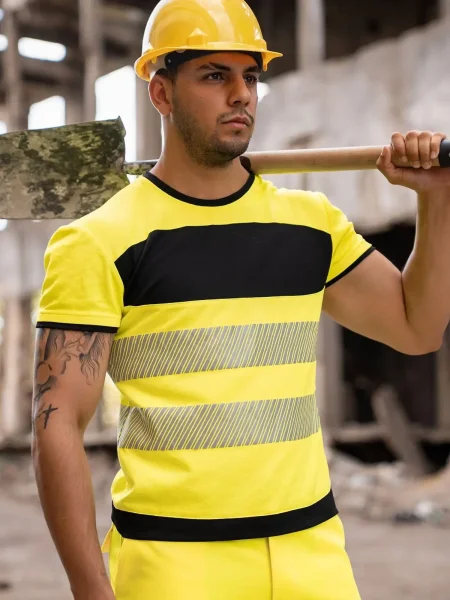 Maglietta alta visibilità 150 g/m² personalizzabile Korntex T-Shirt
