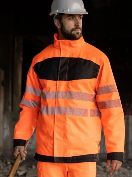 Giubbotto alta visibilità 177 g/m² personalizzabile Korntex Winterparka