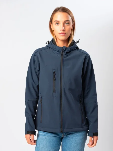 Softshell da donna personalizzabile Black Spider Storm Women