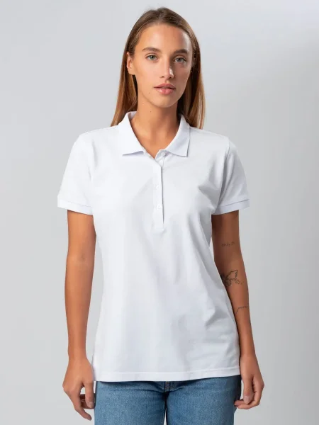 Polo da donna personalizzabile Black Spider Ultrafit Women