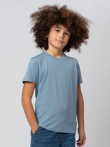 Maglietta da bambino personalizzabile Balck Spider Moon Organic Kids