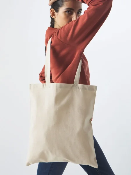 Shopper ecologica personalizzabile Black Spider Organic Heavy Bag 38 x 42 cm