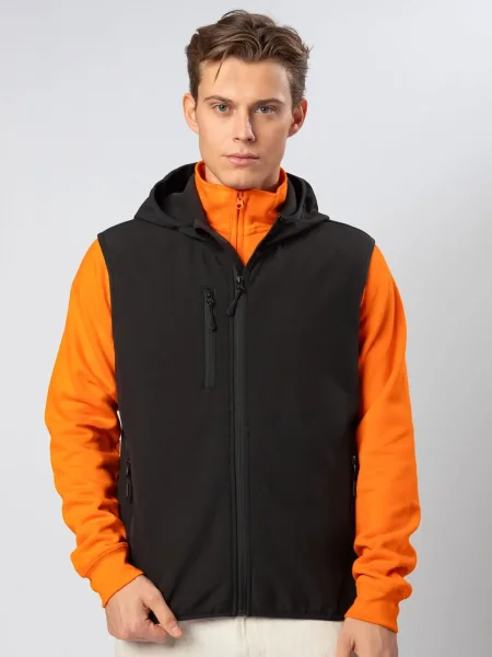 Gilet in softshell personalizzabile Black Spider Rainy S/L