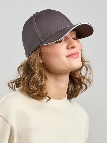 Cappellino 6 pannelli personalizzabile Atlantis Sport Sandwich-S
