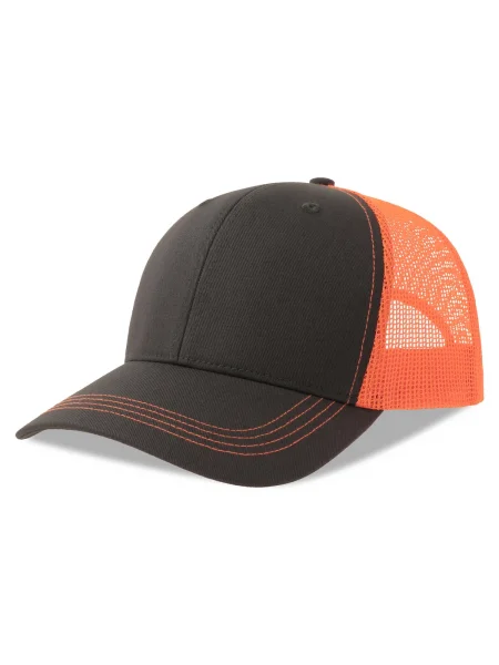 cappellino-trucker-in-cotone-organico-personalizzabile-atlantis-sonic-s-dark-grey-orange-fluo-140.webp
