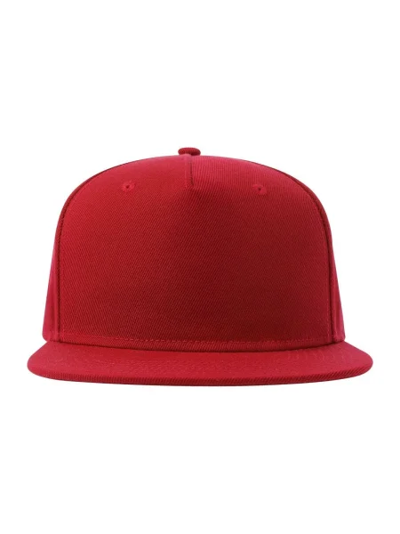 cappellino-rap-e-snapback-in-rpet-personalizzabile-atlantis-snap-five-s-red-78.webp