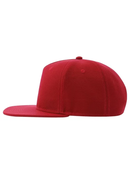 cappellino-rap-e-snapback-in-rpet-personalizzabile-atlantis-snap-five-s-red-79.webp