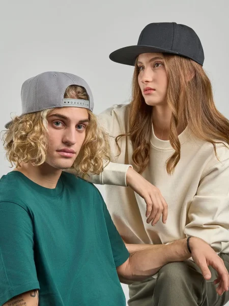 Cappellino rap e snapback personalizzabile Atlantis Snap Back-S