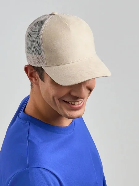 Cappellino trucker personalizzabile Atlantis Rapper Suede-S