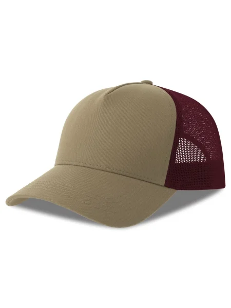 cappellino-trucker-personalizzabile-atlantis-rapper-cotton-s-khaki-burgundy-65.webp