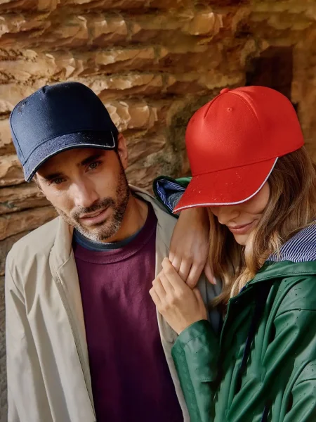 Cappellino baseball 5 pannelli personalizzabile Atlantis Reflect-S