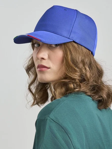 cappello-con-visiera-corta-stile-baseball-a-5-pannelli-atlantis-recy-five-italia-10.webp