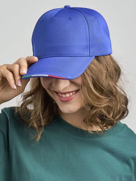 cappello-con-visiera-corta-stile-baseball-a-5-pannelli-atlantis-recy-five-italia-9.webp