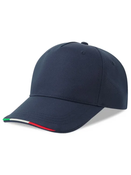 cappello-con-visiera-corta-stile-baseball-a-5-pannelli-atlantis-recy-five-italia-navy-14.webp