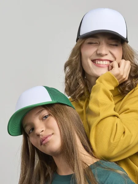 Cappellino trucker bambino personalizzabile Kid Rapper-S