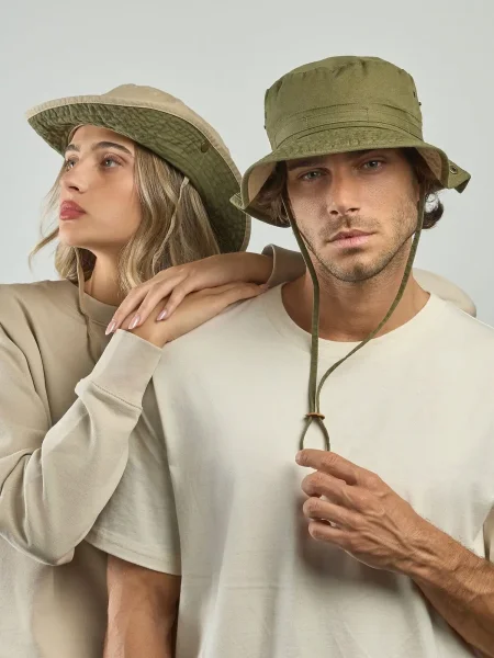Cappello safari personalizzabile Atlantis Globe Trotter-S