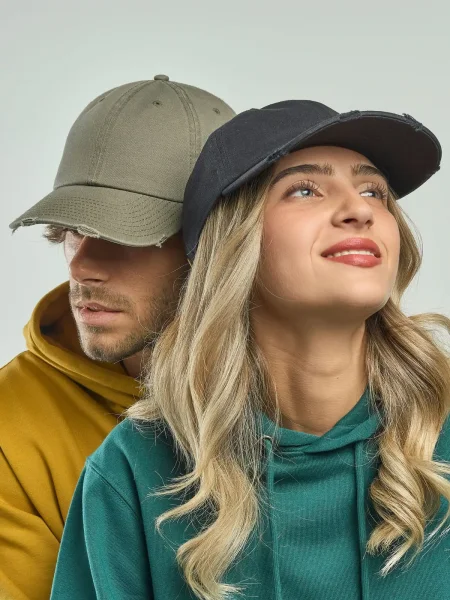 Cappellino baseball 6 pannelli personalizzabile Atlantis Dad Hat Destroyed-S