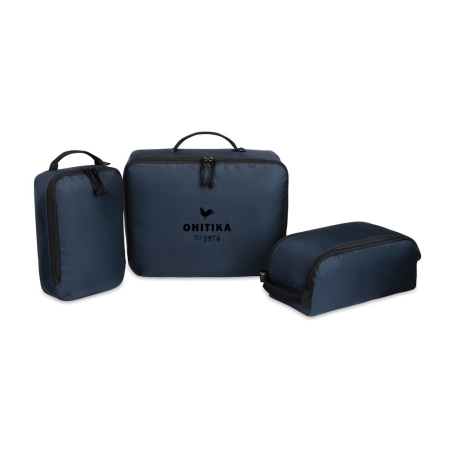 Set 3 cubi da viaggio Renew in rPET AWARE™