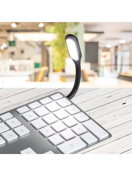 Lampada flessibile in ABS connettività USB