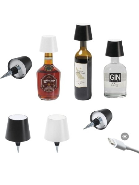 Tappo per Bottiglie con LED personalizzabile Petro
