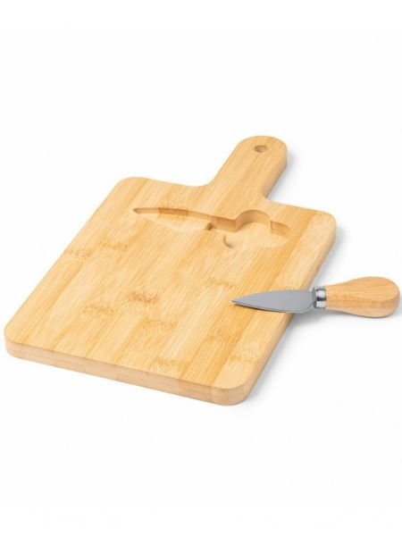 Tagliere con coltello da formaggio personalizzabile Tachy