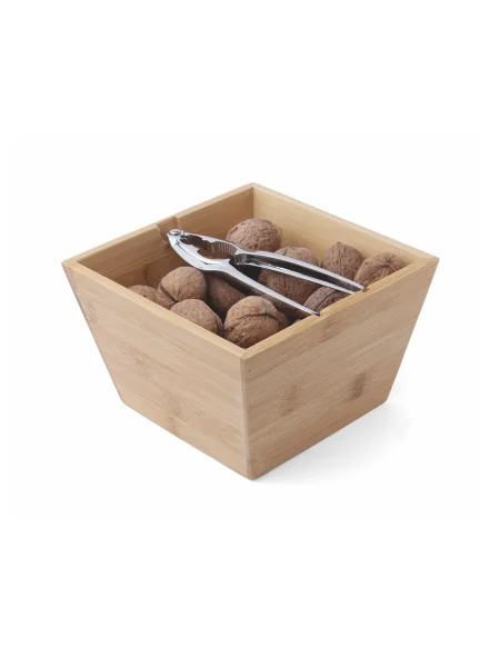 Set Schiaccianoci personalizzabile Noce