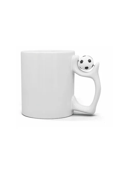 Tazze ceramica personalizzabili Soccer da 330 ml