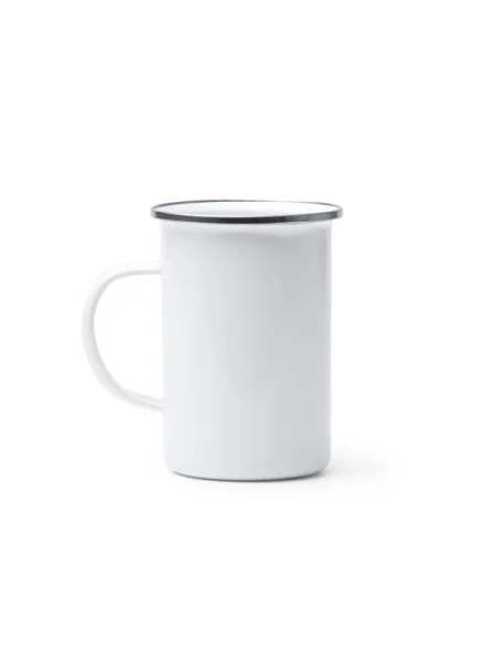 Tazza in metallo smaltato da personalizzare Iseo 380 ml