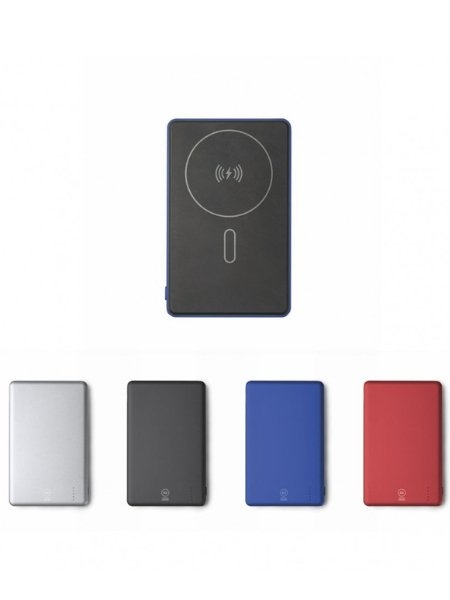 Power bank wireless personalizzabile Manlio 5000 mAh