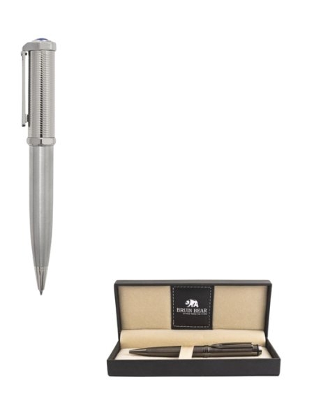 Penna a sfera in metallo personalizzabile Bruin Bear Oregon