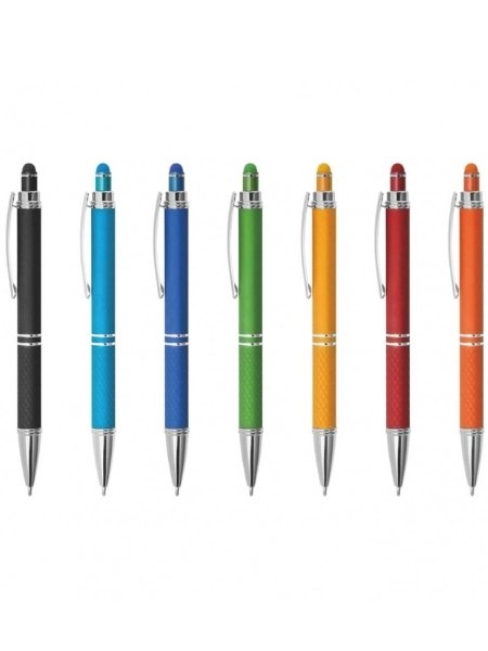 Penna touch in alluminio personalizzabile Diamond