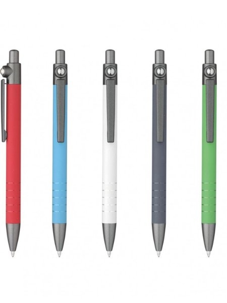 Penna a sfera in alluminio personalizzabile Alcy