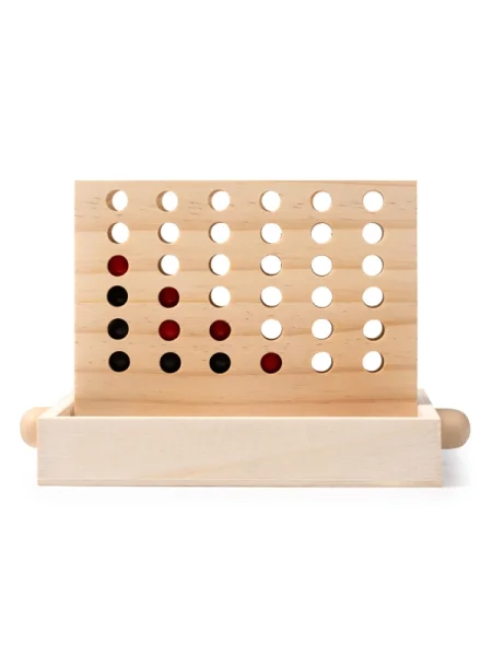 Gioco forza 4 in legno personalizzabile Four