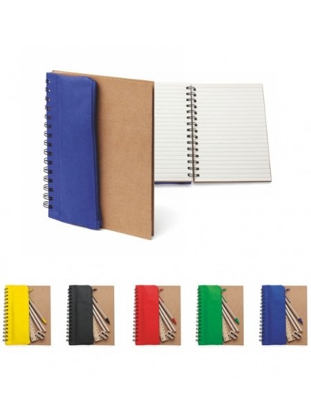 Block notes con set cancelleria personalizzabile Malda
