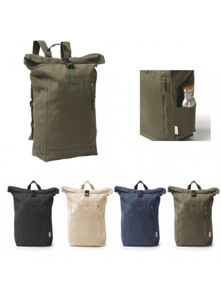 Zaino Roll Top personalizzabile Vinicio