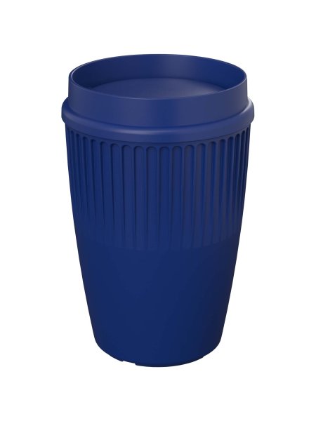 Bicchieri plastica dura da 350 ml con coperchio a 360° Cirrus