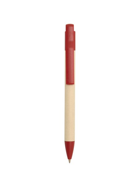 Penna a sfera in carta a base di canna da zucchero (inchiostro blu) Liliana