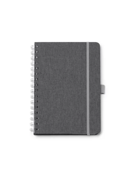 Taccuino formato A5 con anelli e copertina in R-Pet personalizzabile Ryno