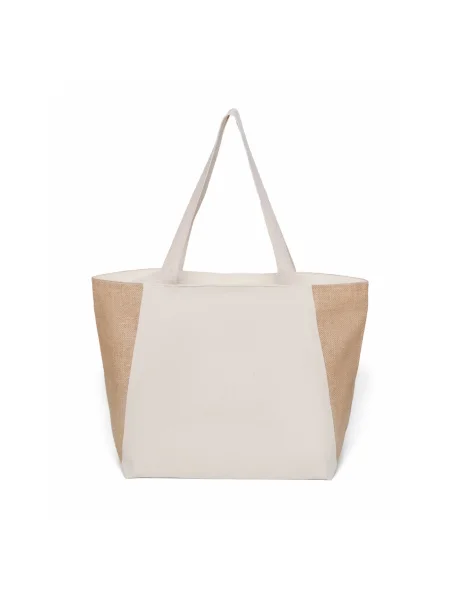 Borsa mare con zip personalizzabile Elsa