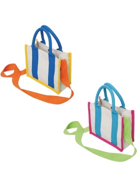 Borsa mare in canvas personalizzabile Pesina