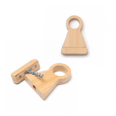 Cavatappi in bamboo personalizzabile Tapi
