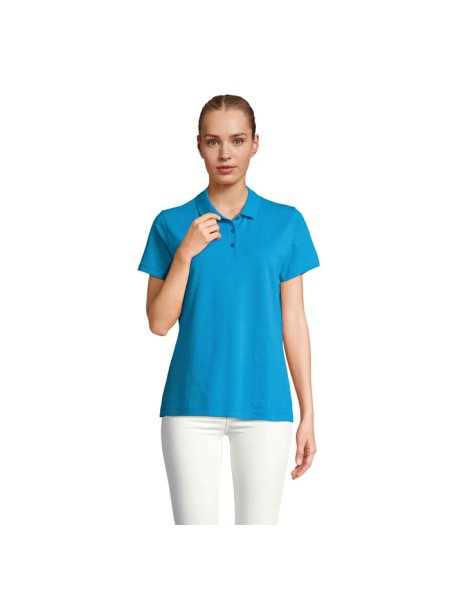Polo da donna 100% cotone pettinato Pulse