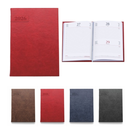Agenda Giornaliera Flexi Soft a blocco fisso formato B5 17 x 24 cm